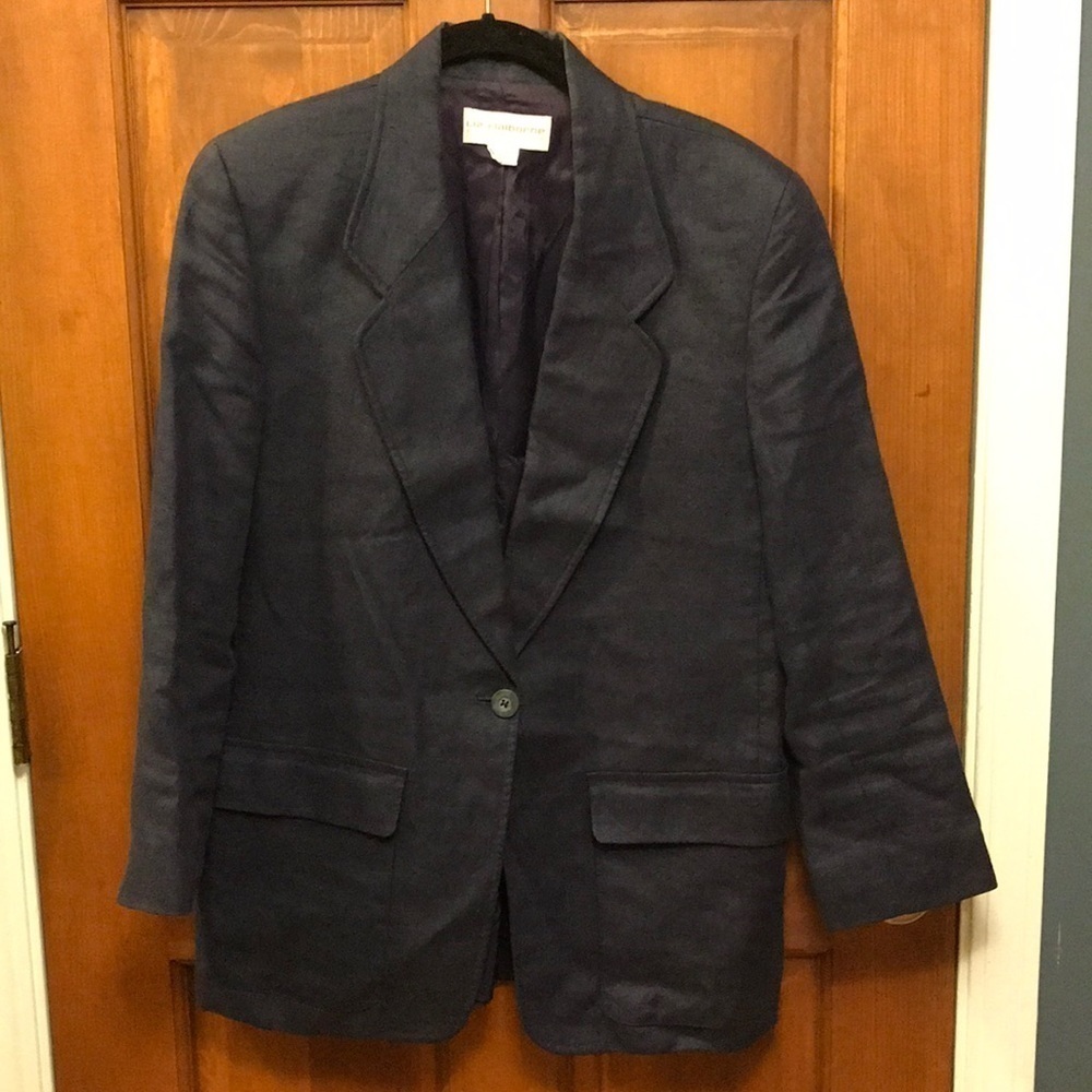 LIZ CALIBORNE  Dark Blue Suit Jacket Size 8